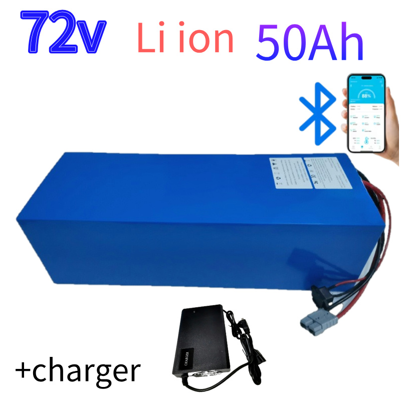 72V 60Ah Lifepo4 Battery Pack - 72V 50Ah Lithium-ion batterij voor EScooter/fiets