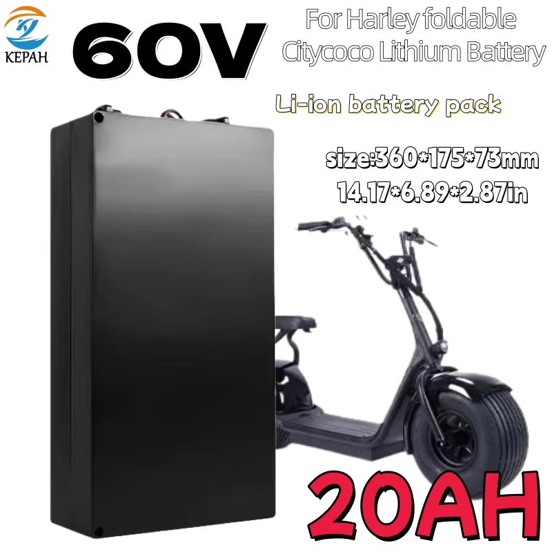 Voor Harley elektrische motorf - 60V 30Ah Electric Scooter Battery recensie en prijs